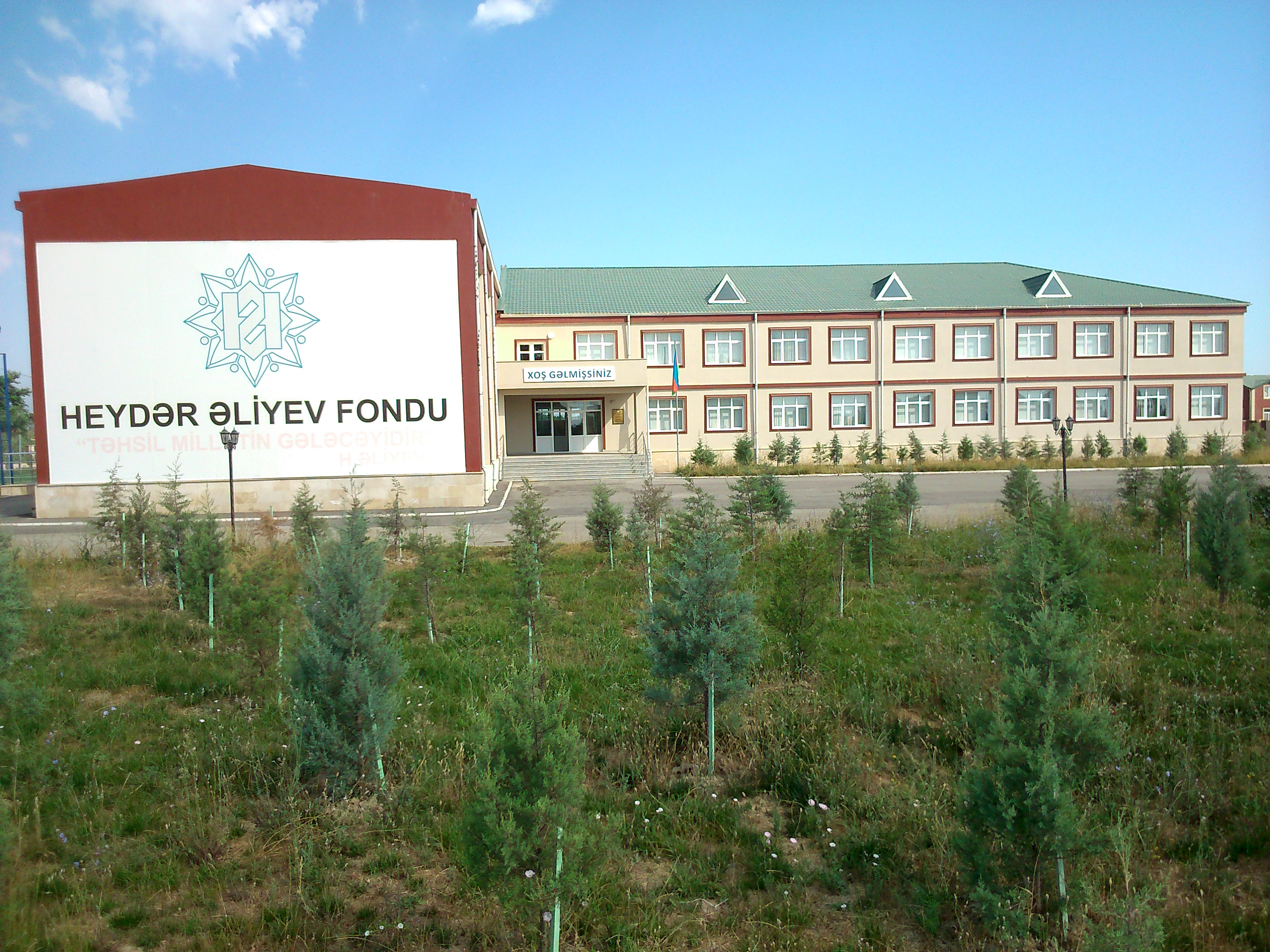 Xaçmaz rayonu Palıdlı kənd tam orta məktəb