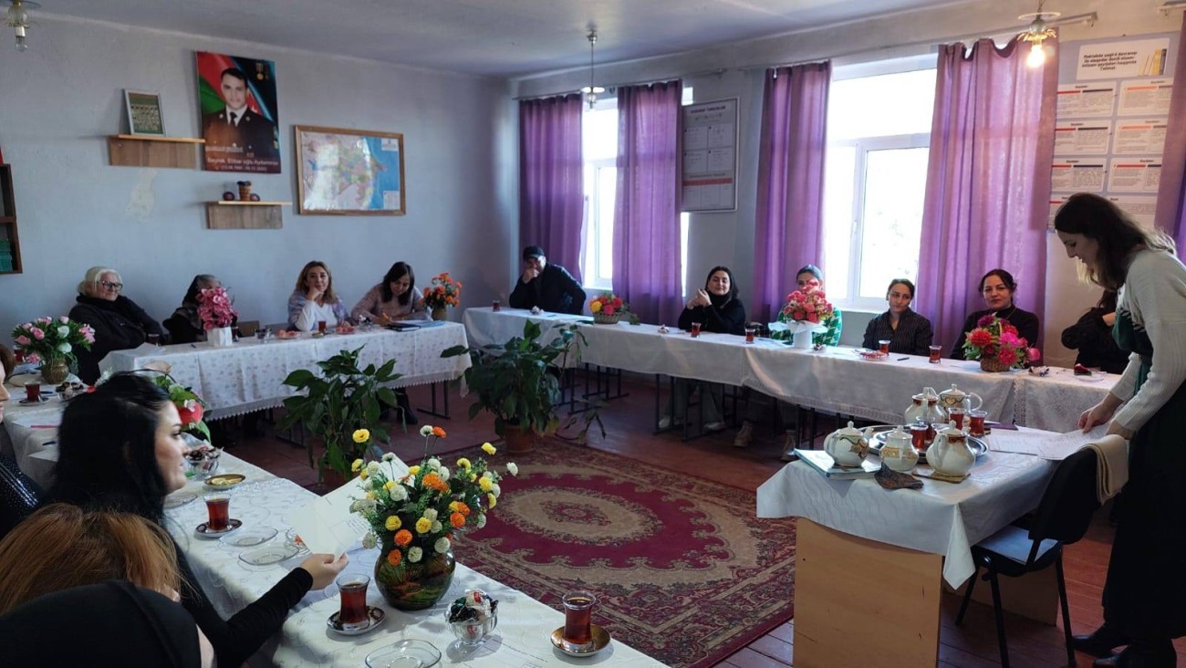 “Mənim ailəm – mənim qalamdır” mövzusunda tədbir keçirilmişdir.