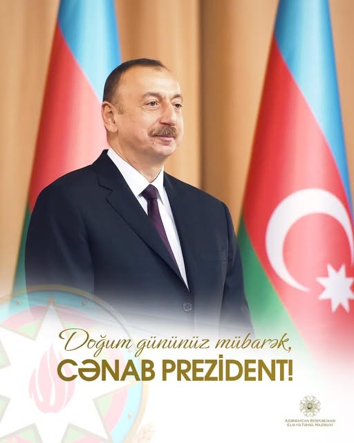 Azərbaycan Prezidenti İlham Əliyevin doğum günüdür