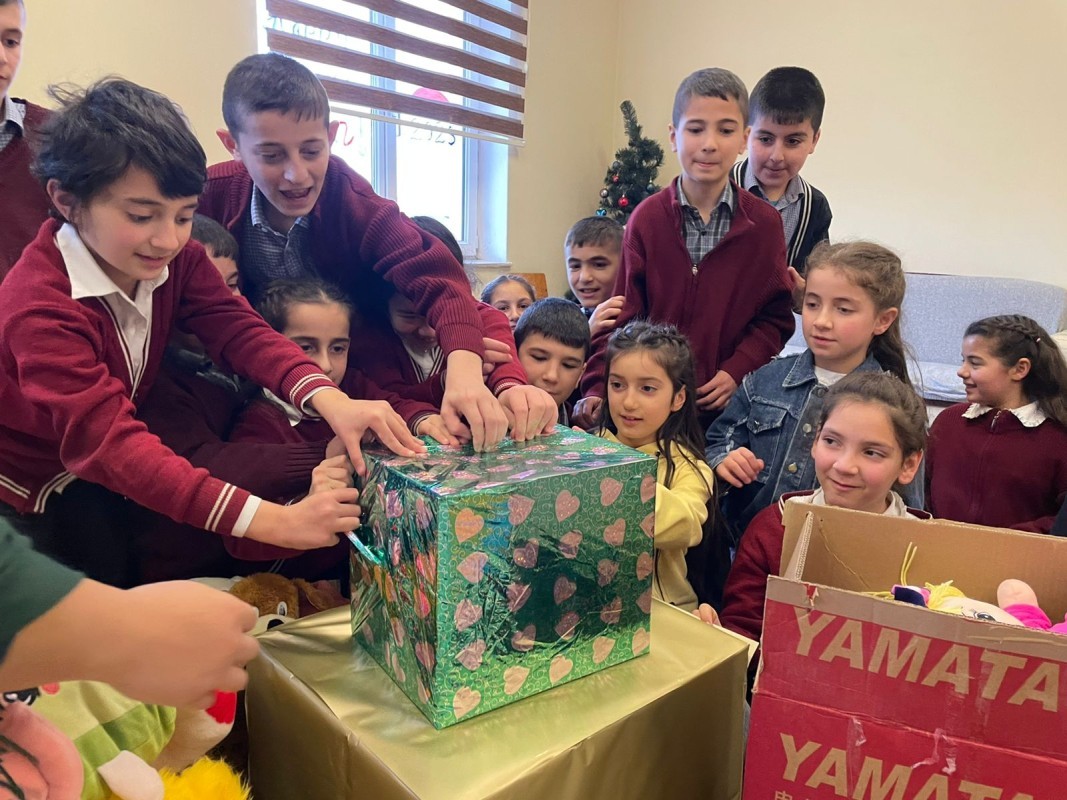 Quba şəhər ümumi təyinatlı internat tipli ümumtəhsil məktəbinin qonağı oldular