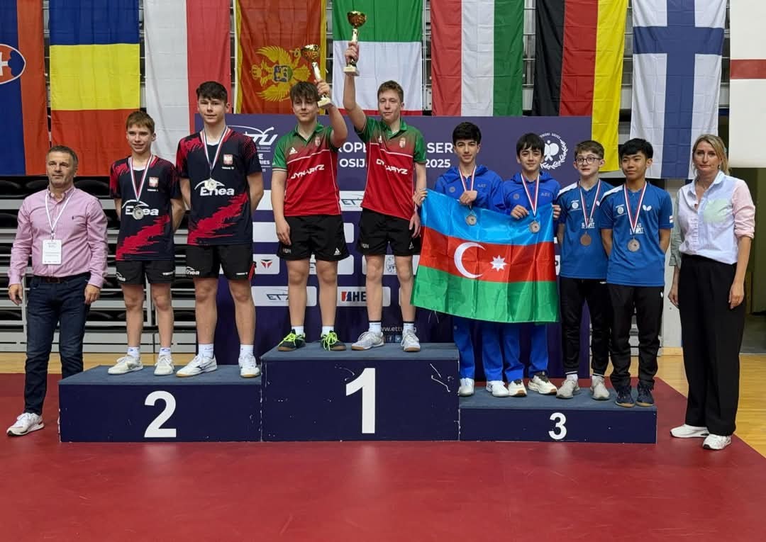 “Europe Youth Series” turnirində bürünc mükafata layiq görülüb.