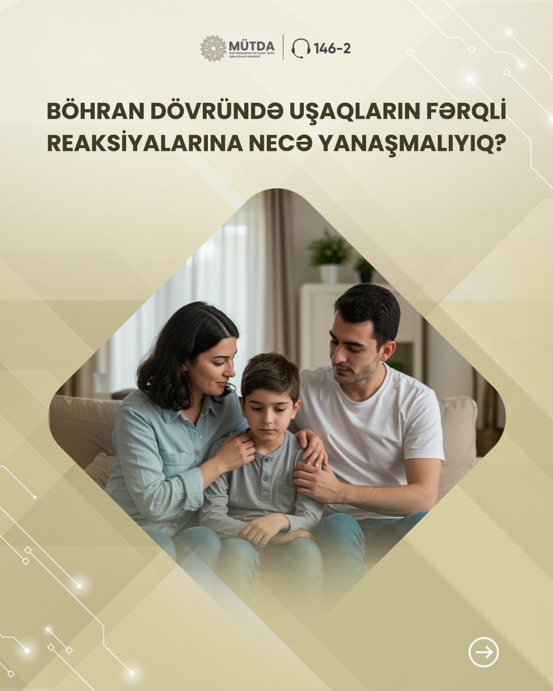 Böhran dövründə uşaqların fərqli reaksiyalarına necə yanaşmalıyıq?