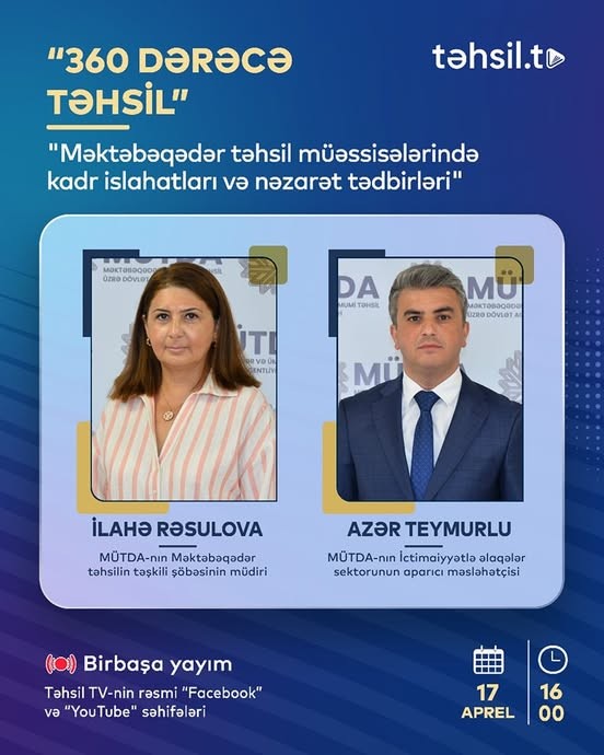 Məktəbəqədər təhsil müəssisələrində kadr islahatları və nəzarət tədbirləri