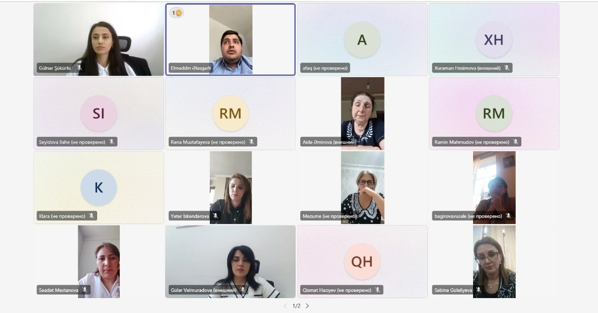 Bir qrup psixoloq və kitabxanaçılarla görüş keçirilmişdir.