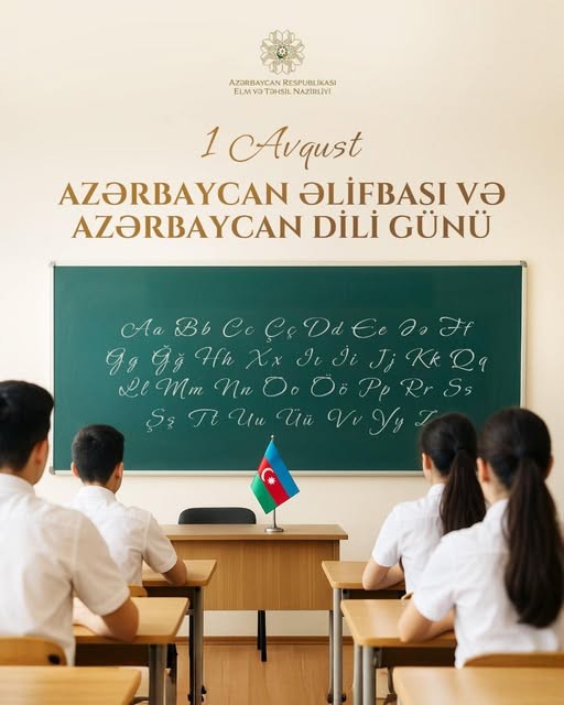 Bu gün Azərbaycan Əlifbası və Azərbaycan Dili Günüdür!