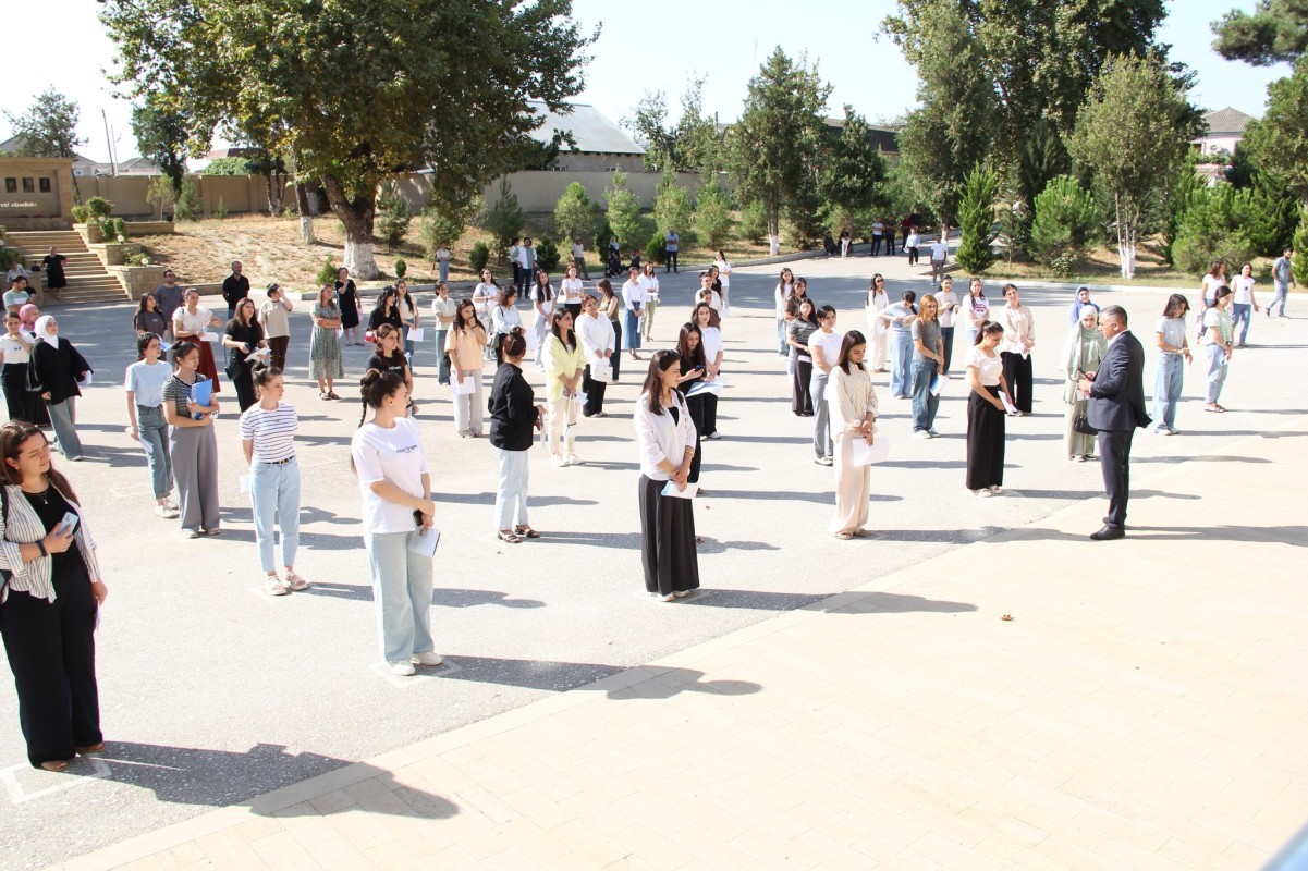 Test imtahanı mərhələsi təşkil olunub