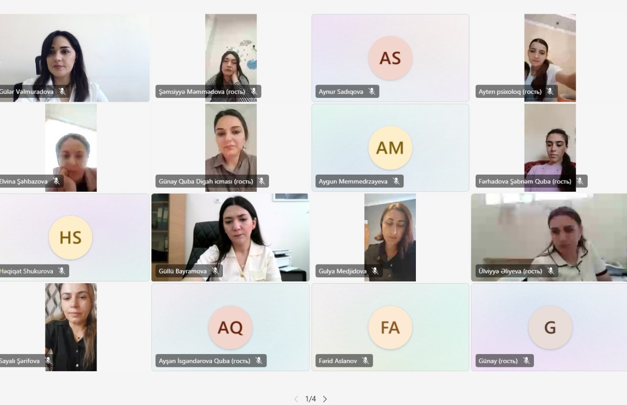 Tərbiyəçi-müəllimlərlə görüş keçirilib