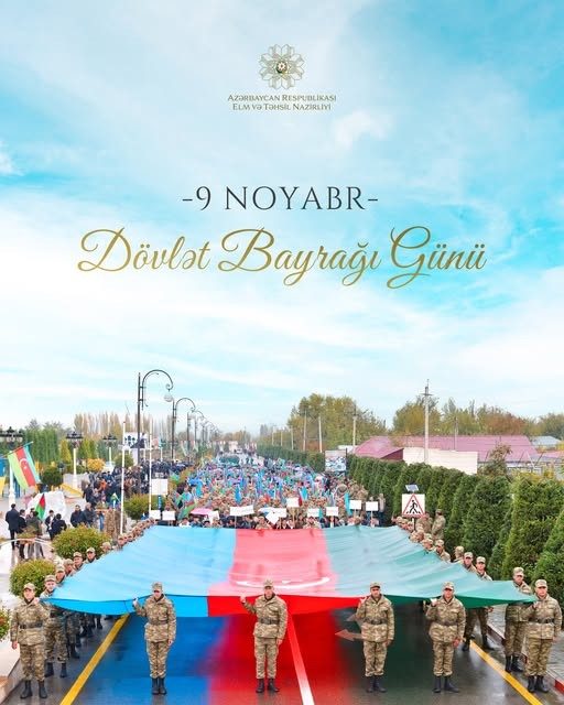 Azərbaycanda Dövlət Bayrağı Günüdür