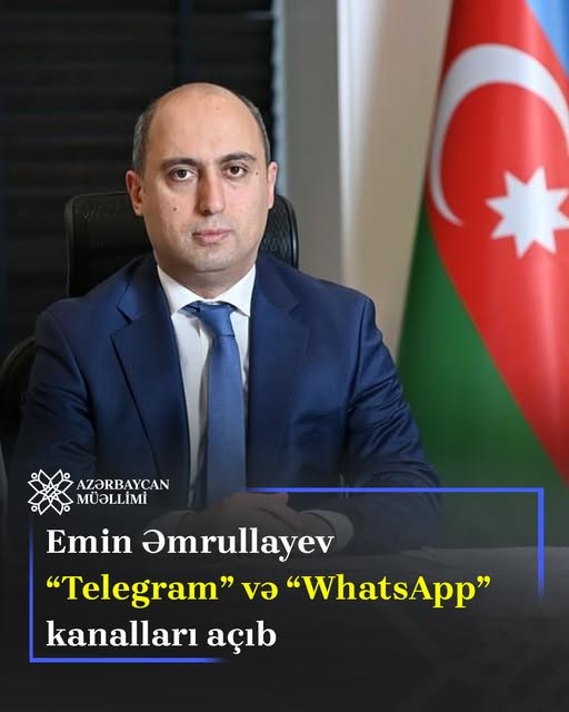 “Telegram” və “WhatsApp” kanalları istifadəyə verilib.
