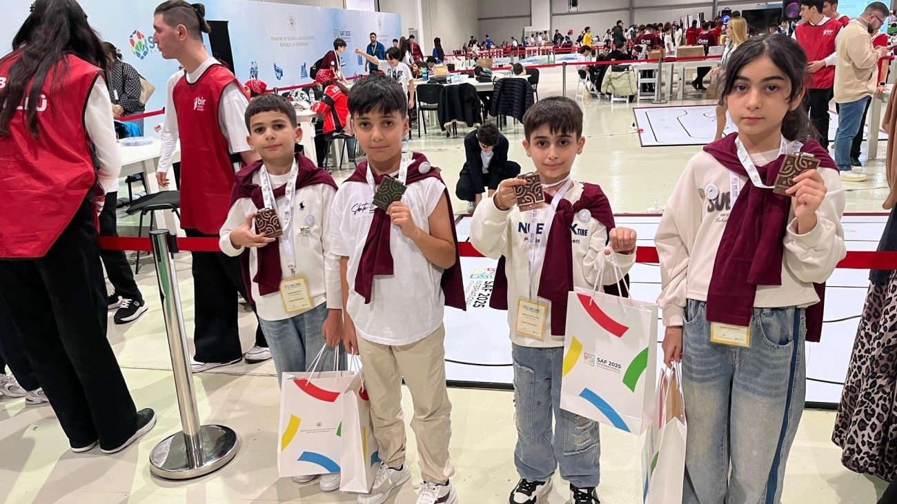 SAF 2025-də qaliblərimiz var