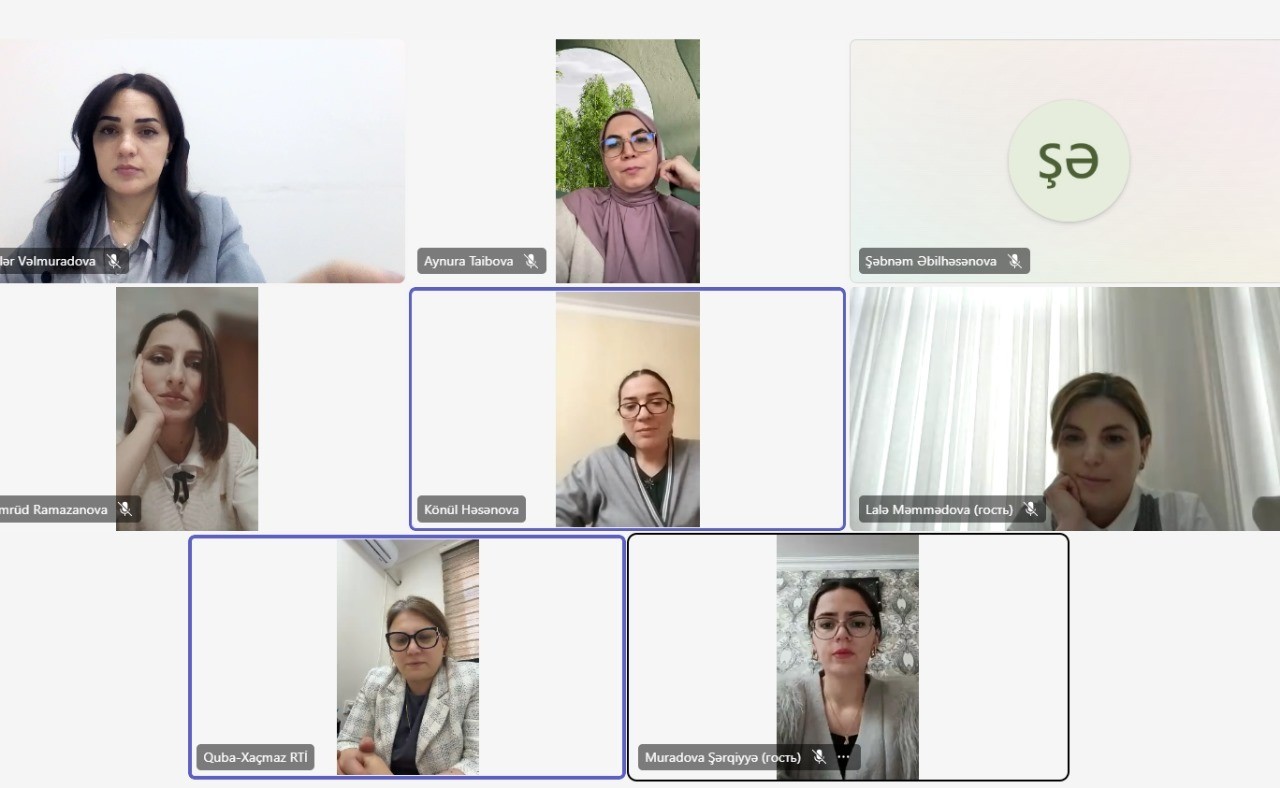 Metodistlərlə görüş keçirilib