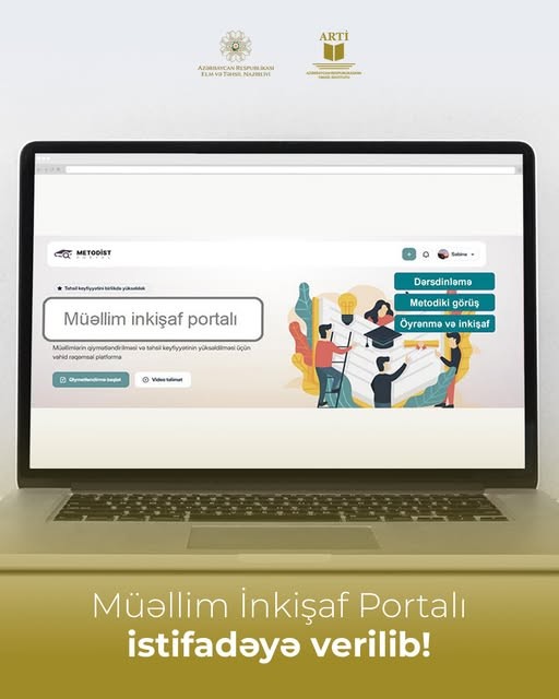 Müəllim İnkişaf Portalı istifadəyə verilib
