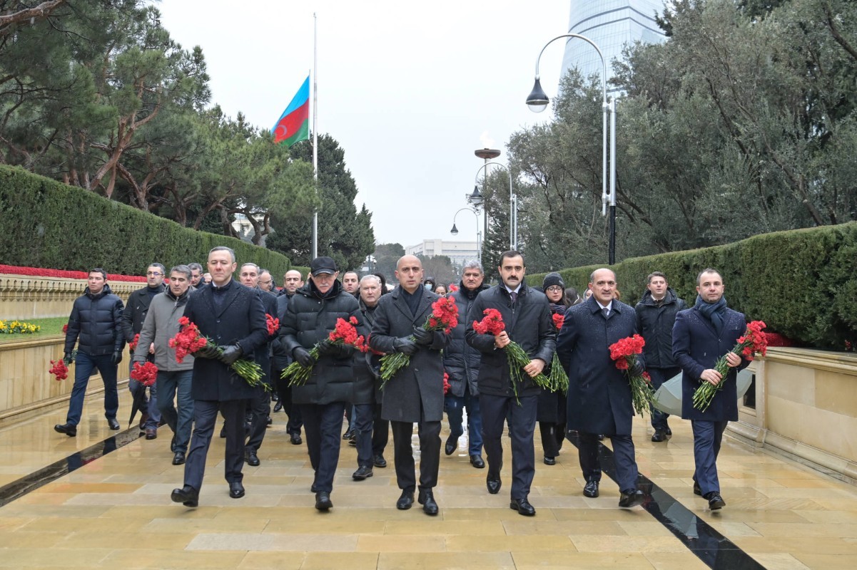 Şəhidlər xiyabanı ziyarət olundu