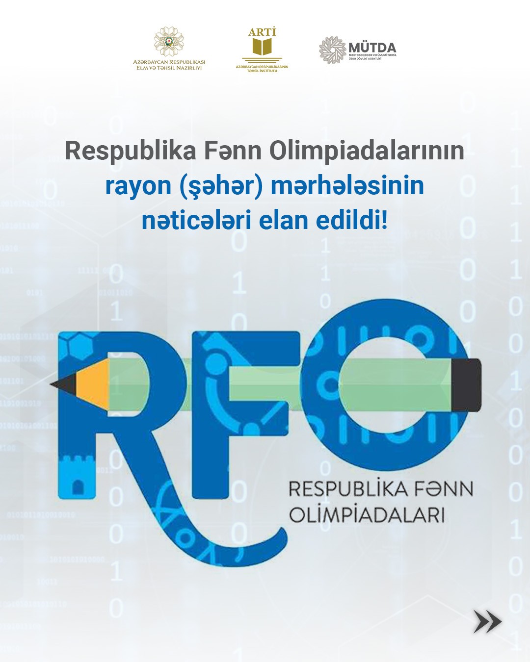 Nəticələr elan edildi!